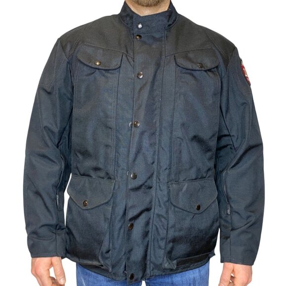 Vintage Indian‎ Motorcycle Vanson Leathers Black Racing Jacket SM - Picture 1 of 15